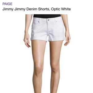 29, Paige Jimmy Jimmy Cut off Denim Shorts